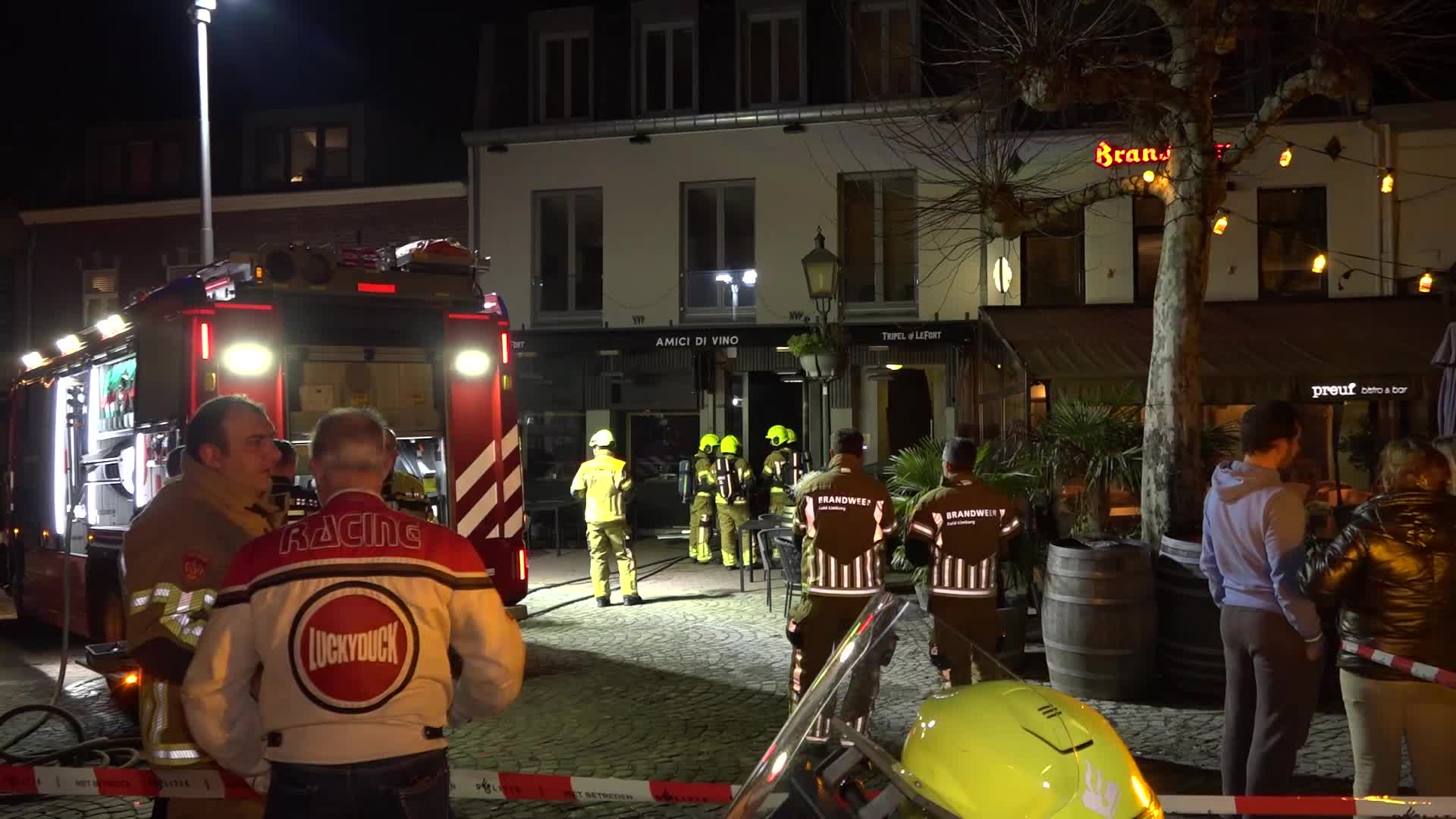 Brand in kelder Meerssen