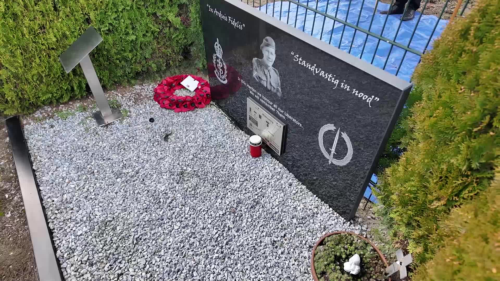 Herdenking Eric Harden