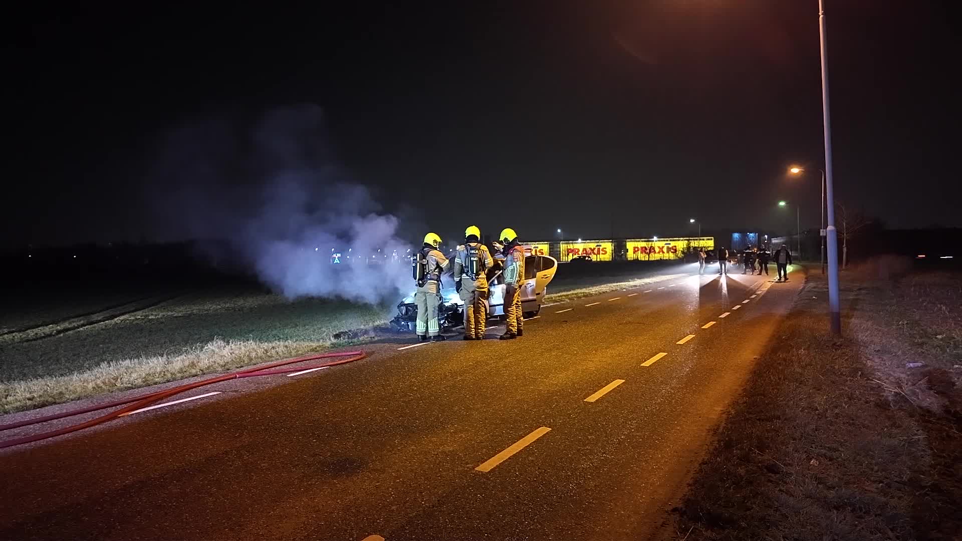 Autobrand in Roermond