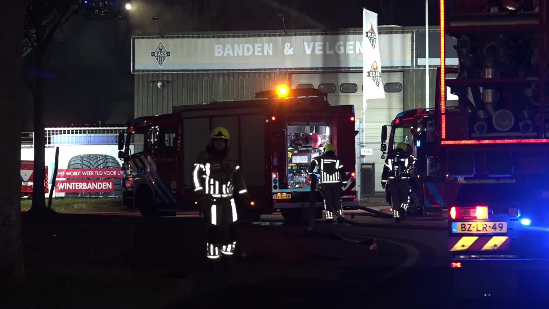 Grote brand in Geleen